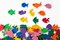 Foam Fish Cut-Outs – Assorted Colors 100 Pack | Craft Foam Fish Shapes for Kids, DIY, and Classroom Projects